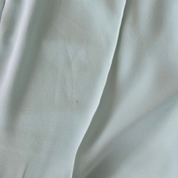 Alice + Olivia Light Blue Wide Leg High Waist Dress Pants Size 12 Career Evening - Picture 8 of 8